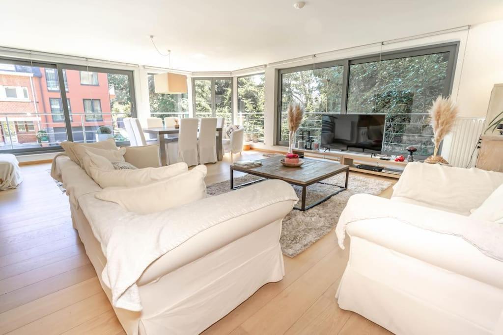 Appartement Tres Lumineux De 120M2 Brüksel Dış mekan fotoğraf